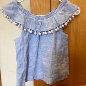 Girls linen top